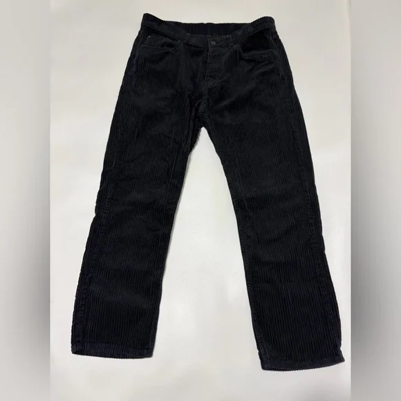 Weekday Vacant Cropped Cord Trouser Men’s 32 Swedish Modern Scandi Streetwear - Picture 2 of 14